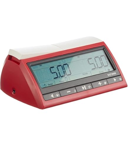 DGT 1001 Horloge d'échecs Blanc - Chess