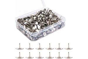 FKWKUW 500 Clous De Tapissier, Épingles De Tapisserie Ameublement, Punaises Décoratives De Meubles, Épingles À Poussoirs Antiques, Dessin Chaises Tapis De Clous Épingles Goujons Punaises - 10X10