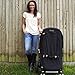 SnoozeShade Plus - Sunshade and Baby Sleep Aid (6 Months and Above, Steel Grey Trim)