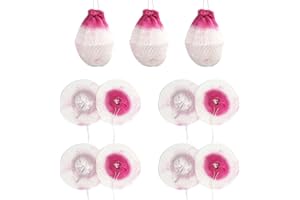 Tucireat 20 Piezas Accesorios para Lámparas de Acampada y Senderismo Camping Linterna Gas Mantos Accesorios para Acampar Senderismo Mantos de Queroseno de Malla Ligera con Cordón