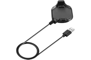 AWADUO USB-Kabel für Garmin Approach S5 und S6, Schwarz, 4-Pin, 5V, Kunststoff, 1 Count, Ladestation, Datenübertragung, Smartwatch, Smartphone, Tablet, Laptop, both, Standard Amazon Verpackung