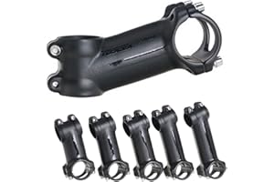 PLATT Potence de Guidon en Alliage Aluminium pour randonnée à vélo VTT 31.8mm 6/17 degrés 60mm/70mm/110mm