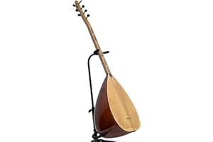 GENERISCH Saz Baglama kisa kol aus Mahagoni Holz - cicekli Ögrenci Sazi Maun