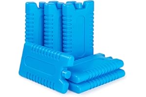 WE SEARCH YOU SAVE 2XPack of 3/6 - Freezer Blocks - Reusable - Size 16 x 9 x 2 cm (Approx) (Pack of 3)