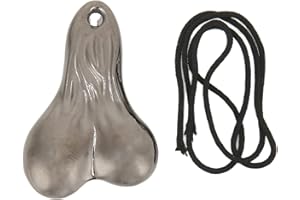 KAKAKE Bumper Balls Bull Nuts, Hanging Truck Balls Nuts Realism Cool Look Attractive Long Lasting for RC Model Car(Titanium)