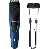 Philips Skin Friendly Beard Trimmer For Men| Lift & Trim Technology|10 Length Settings|15 Mins Quick Charge| Self Sharpening 