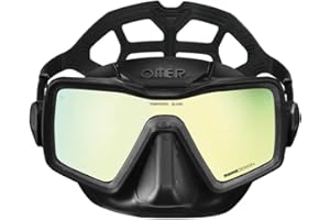 O.ME.R. Omer unisex apnea Monolens Mirror Mask nero
