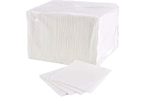 PERFECT STIX Elegant Lunch Napkin 500 Lunch Napkin 1 Ply Pack of 500, White