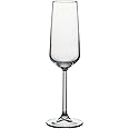 Pasabahce Allegra Stem Glass from The Original from Turkey | Transparent, Elegant & Durable Wine & Champagne Flute Glassware | Perfect for House Parties, Bar & Restaurants | (195 ml, 2 Pcs)