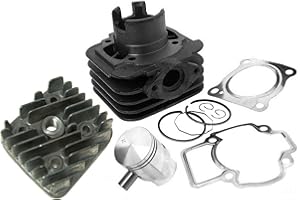 2EXTREME Zylinder Kit 50ccm inkl. Kopf kompatibel mit GILERA Stalker, Storm, Typhoon, X, Easy Moving, 50cc ROLLER