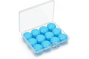 Scott & Wills Silicone Ear Plugs for Sleeping – Reusable Moldable Waterproof Noise Cancelling Earplugs for Sleep, Snoring, Studying, Travel, Swimming, Concerts & Hearing Protection (6 Pairs / 12pcs)