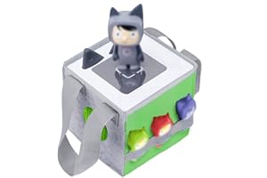 VicloonTasche für Toniebox, Toniebox-Zubehör,Aufbewahrung Box Tragetasche mit Griff fürToniebox Tonie Figuren Aufbewahrung-Grün