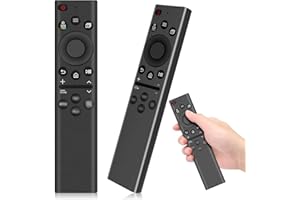 XTVTX Telecomando di ricambio per Samsung TV, BN59-01385A, telecomando universale per televisore Samsung TV QLED OLED 4K 8K Smart TV, con 4 tasti di scelta rapida, 2 pezzi