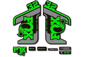 STAR SAM Pegatinas Compatibles con horquilla bici Fox 32 Rhythm 2021 1 CMT (Verde)