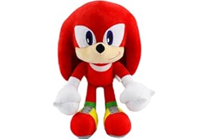 WKxinxuan Sonic Kuscheltier, Sonic Plüschtier, Rot Sonic The Hedgehog Plushie Geeignet Für Kinder ab 4 Jahren