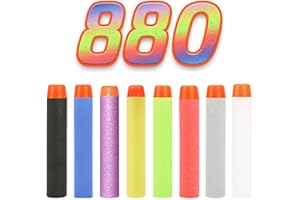 ‎KÖNIG DESIGN König Design Nerf Pfeile - Nerf Darts Nerf Munition Pfeile Dart Bullets Refill Darts Foam Pfeile für N-Strike Elite Blasters Series Hasbro Fortnite