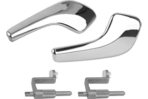 liangren 1 Paar Türgriff Innen 13297813 Kompatibel mit Corsa D, Corsa Van, Corsa MK III Ersetzen 13297814 136045 136044, Chrom Pleuel im Lieferumfang Enthalten
