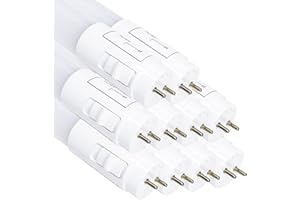 LED ATOMANT Lot de 10 Tube LED 150cm 24W, CCT (Sélecteur de Couleur Blanc Chaud, Neutre et Froid), 2900 Lumens, Starter LED inclu, T8 Standard