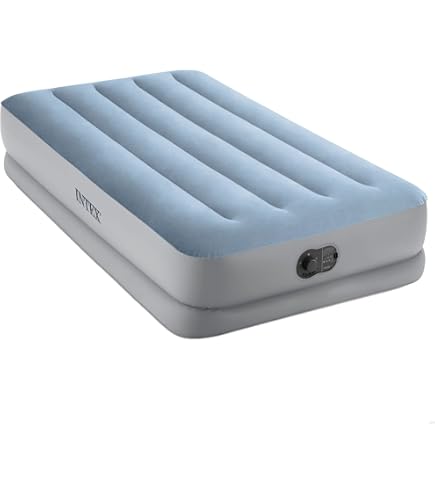 Bonnlo Matelas De Camping Gonflable 203x152x45 Cm, Pompe électrique Intégrée, Surface Velours, Antidérapant