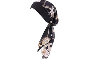 YONKOUNY Cancer Turbante Quimioterapia Para Mujeres Elegante Verano Sombrero de Chemo Oncológico Bufanda de La Cabeza Cómodo Tejido De Seda Headwear Gorro Noche Pèrdida de Pelo Cabello