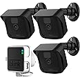Blink Camera Mount, 3 Pack Plastic Cover/Bracket with Blink Sync Module Outlet Wall Mount for Blink Outdoor/Indoor Cameras Security System (Blink 3+1)