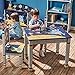 Fantasy Fields by Teamson Outer Space Childrens Wooden Kids Playtime Table & 2 Chair Set TD-12211SET