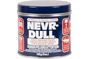 WRIOL NEVR DULL Polierwatte für Chrom, Alu, Messing und andere Metalle 142 g