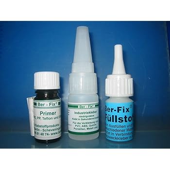 BER-fix pegamento textil lavable a 95° para piel, piel sintética, fibra, textiles de neopreno (150 ml