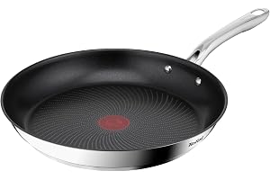 Tefal Infinite Stekpanna induktion 30 cm, stekpanna med non-stick-försegling, termisk signal vid perfekt stektemperatur, enke