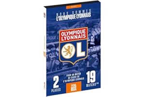 Tick'n Box - Coffret Cadeau - Divertissement - Olympique Lyonnais - Classic - Billets Valables pour Un Match Au Choix Parmi Tous Les Matchs À Domicile (Hors Coupes)