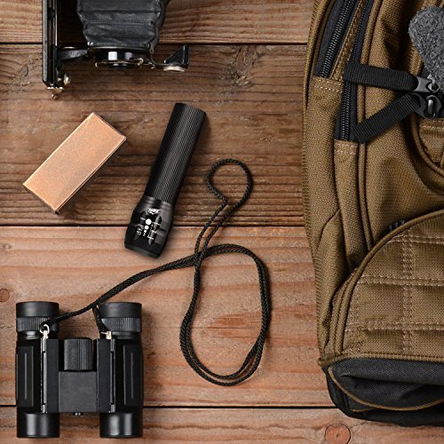 HiHill Fahrradlampen-Set LT-BL1, Fahrrad-Taschenlampe vorne und hinten, Fahrradlicht, 3 Leuchtmodi, Ultra-Helligkeit und wasserdicht, LED-Scheinwerfer und Rücklicht, schwarz - 9