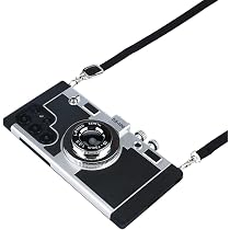 Emily In Paris IPhone 16 Pro Hülle – 3D Vintage Kameradesign Mit Umhängeband, Für Mädchen & Damen