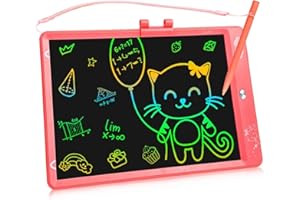 ZMLM Toddler LCD Notepad: 10 Inch Erasable Drawing Graffiti Screen Board Kids Learning Sketch Art Graffiti Color Pad Preschool Educational Toys 3-12 Years Old Kids Gift.