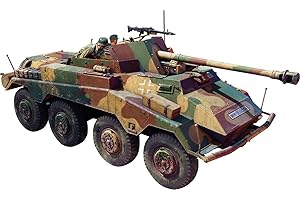 MiniArt 35427 1:35 Sd.Kfz 234/4 Panzerspähwag w. Int. - Replica fedele all'originale, modellismo, kit di costruzione in plastica, artigianato, hobby, incollaggio, modellismo, assemblaggio, non