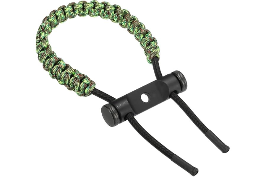 PATIKIL Archery Bow Wrist Sling Adjustable Compound Braided Wrist Strap for Bow Target Shooting