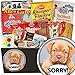 Produktbild Sorry | Suessigkeiten Korb | Geschenkset | Sorry | Ostalgie Set | Bitte um Verzeihung | mit Halloren-Kugeln Classic, Zetti und mehr | INKL DDR Kochbuch