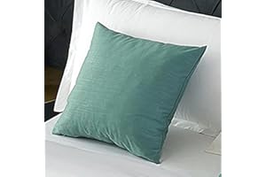 TTiiLoe 50x50cm Cushion Covers, Square Throw Pillow Case with Invisible Zipper Home Decor Pillowcase for Sofa Bedroom Couch Chair Car Seat, Green