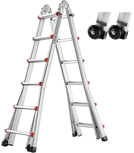 Scala Facal Briko-Blu - Lunghezza 3 Metri, Design Creativo E Leggero - Foto 7