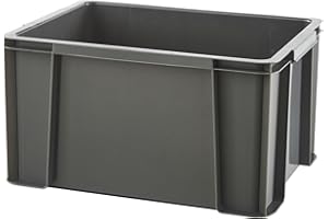 Sundis MASTER BOX, 17L - Modular und stapelbar - Anthrazitgrau, Grau