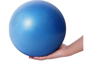 Fresion 25cm Soft Pilates Ball - 9 Inch Exercise Ball, Mini Barre Ball, Gym Ball - Perfect for Yoga, Pilates, Core Training, Physical Therapy