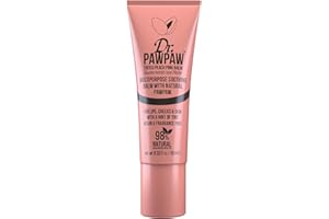 DR. PAWPAW ORIGINAL BALM Dr.PAWPAW Tinted Peach Pink Lip Balm (10ml), Natural Multipurpose Balm with PAWPAW, Aloe Vera & Olive Oil, Vegan Buildable Colour for Lips, Cheeks & Eyes