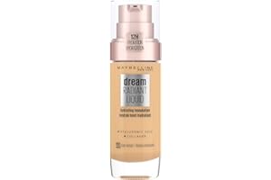 ‎MAYBELLINE Maybelline New York Make Up, Dream Radiant Liquid Make-Up, Flüssige Foundation, Nr. 48 Sun Beige, 30 ml