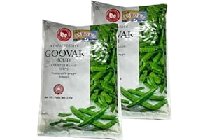 GENERIC Ashoka Goovar(Cut) Cluster Beans (Cut) Fresh Vegetable The Original Indian Taste Farm Fresh Frozen Vegetable Indian Origin 310G Pack Of 2