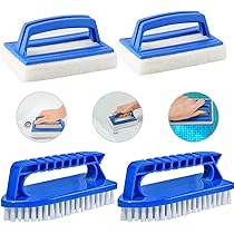 Poolbürste Für Schwimmbad Reinigung - Robuste PVC Bürste Mit Nylon Borsten