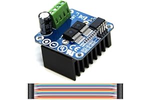 Youmile Motortreibermodul BTS7960B Doppel-DC-Schrittmotortreiber H-Bridge PWM Smart-Autotreibermodul für Arduino-Strombegrenzung mit DuPont-Kabel
