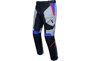DEGEND Sweep | Pantalón de Moto con 2 Forros Desmontables para 4 Estaciones | Ideal para Invierno y Verano con Protecciones Desmontables - Marcado CE