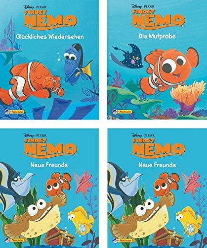 Preisvergleich Produktbild 4er Disney Findet Nemo 1-4 (Nelson Mini-Bücher)
