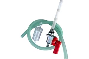 GENERICO Rubinetto Benzina 10 x 1 Rosso Malaguti Fifty Tubone College Oscar Motron