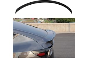 Ywooon Spoiler Wing for Tesla Model Y Juniper 2025 Performance Rear Trunk Lip Tail Lid Accessories ABS (Glossy Black)