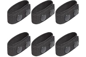 EIHI 6 piezas de doble broche de presión para sujetar la correa de deportes al aire libre táctico de la policía accesorios militares